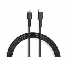 Интерфейсный Кабель USB C to Lightning Xiaomi ZMI AL872 MFi 30 см Черный